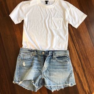 Gap distressed shorts